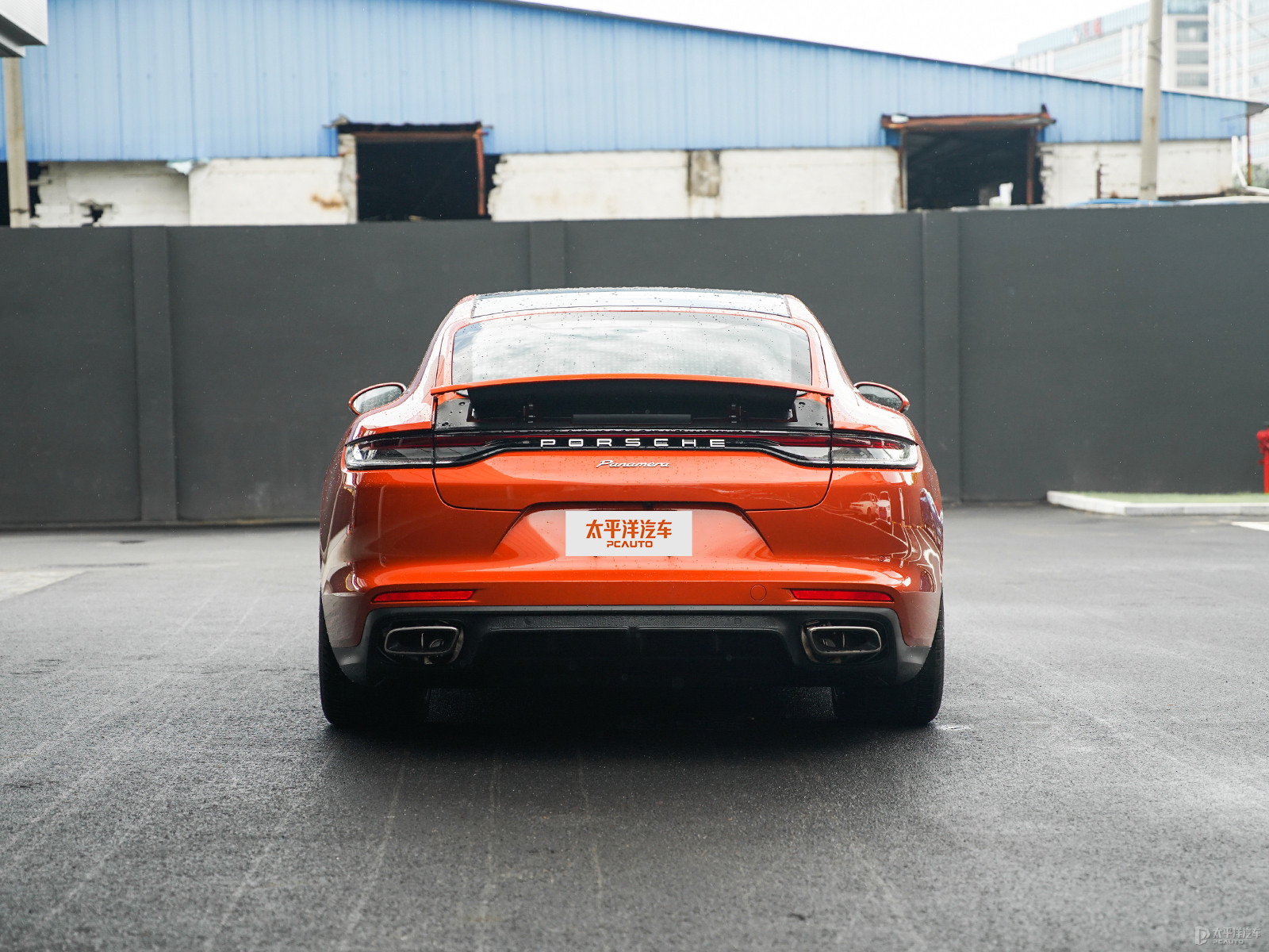 Panamera 2021款行政加長版2.9T外觀與五金件設計解析